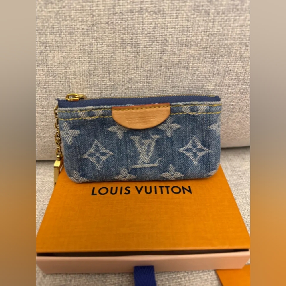 Louis Vuitton Denim Key Pouch